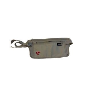 Lewis N Clark Fanny pack waist bag 2 zippers adjustable belt 11x5” packable mone